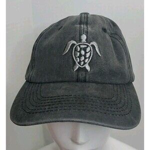 Black Sea Turtle Adjustable Ball Cap